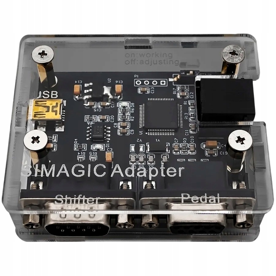 Simagic Peripheral Adapter S472 Do Simracing Kierownice Pedaly Kompaktowy