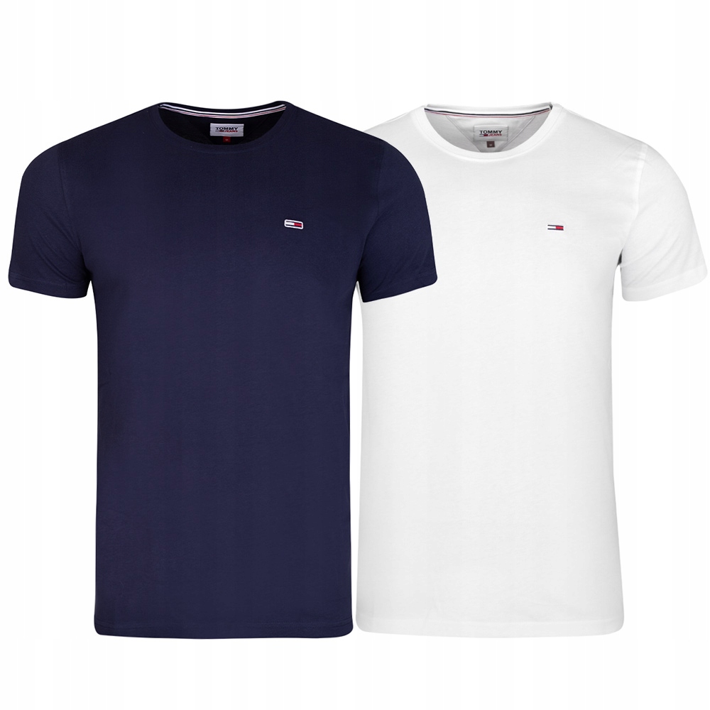 Tommy Hilfiger Tričko Tričko Pánské Dárek Černá Originál DM0DM15381