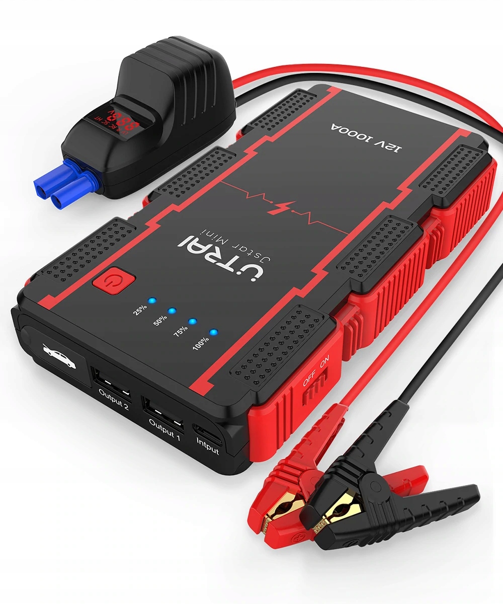 

Booster Rozruch Jump Starter do benzyny 12V 1000A