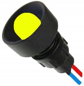 

Kontrolka Lampka Led FI-10MM 12V Żółta