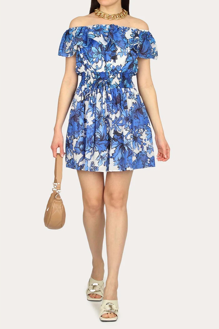 Bílé Šaty Liu Jo Se Španělským Vzorem (M)