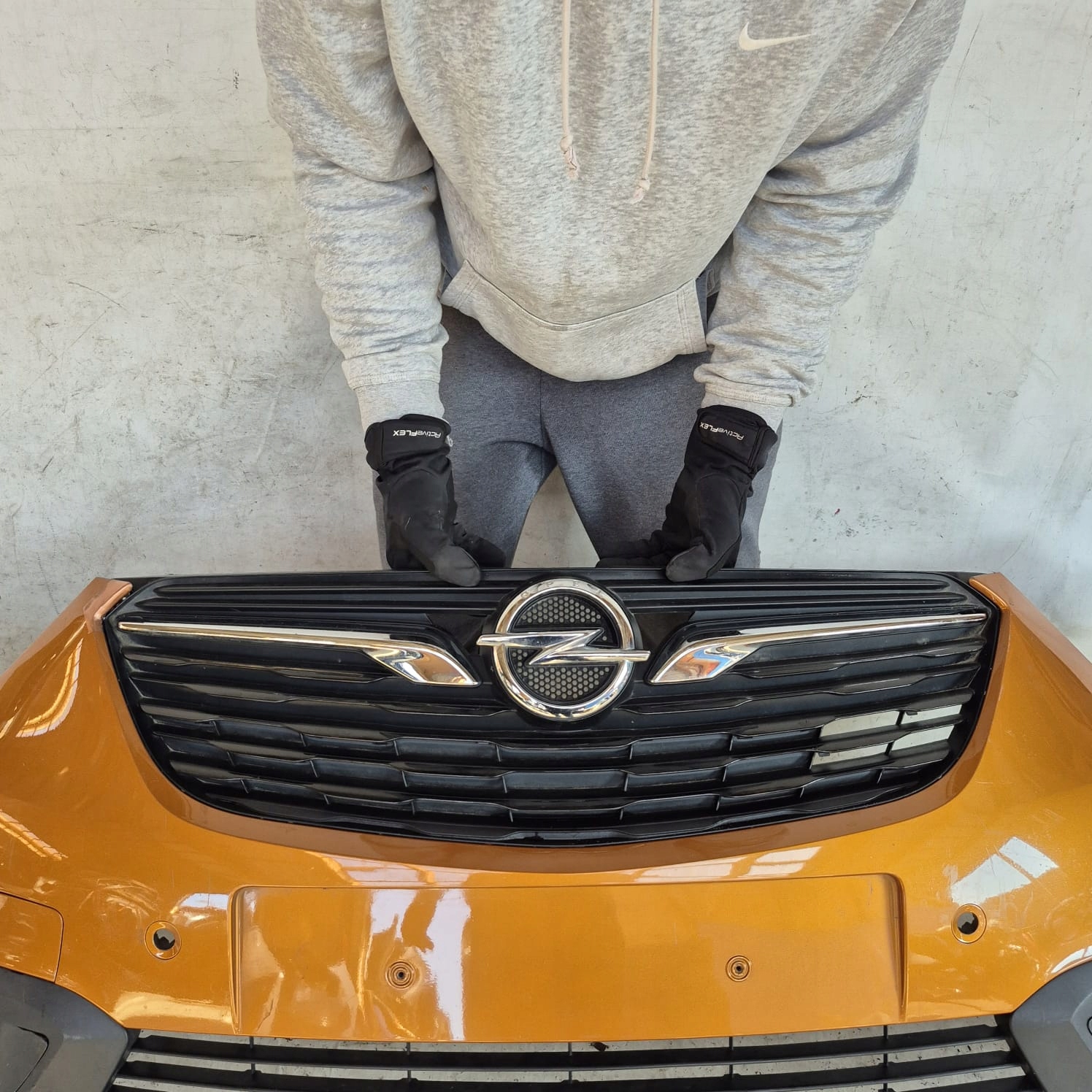 OPEL CROSSLAND X 17-20 bumper front front PDC