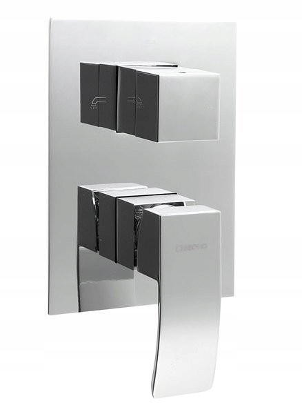 Ginko podomietková sprchová batéria, 3 výstupy, chróm (1101-44) /sm/