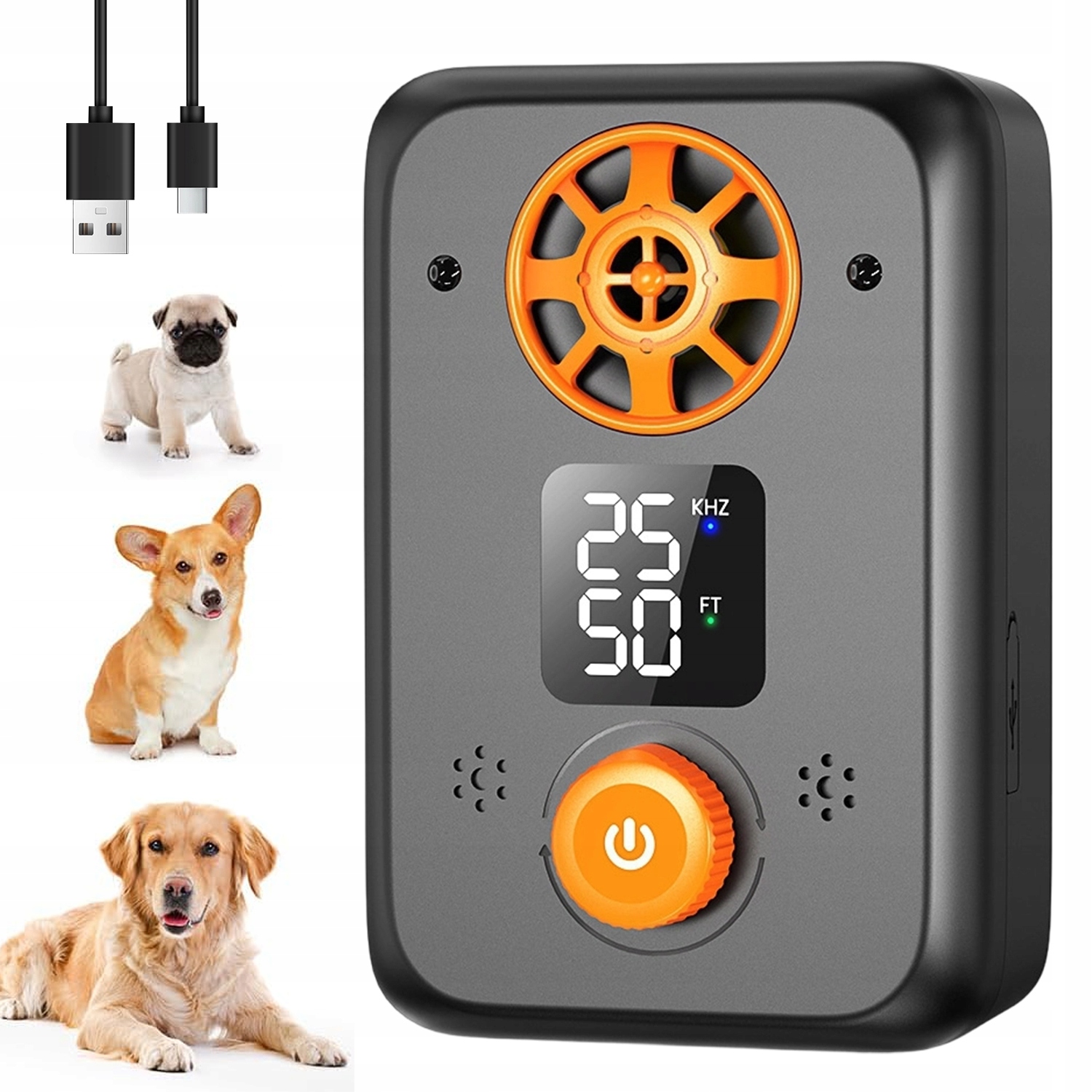 Levně Ovládající Štěkání Psa Z 5 Úrovní, Zařízení Zabraňující Štěkání