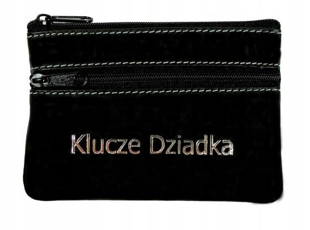 

Portfelik Skórzany Na Klucze Dzień Dziadka Czarny