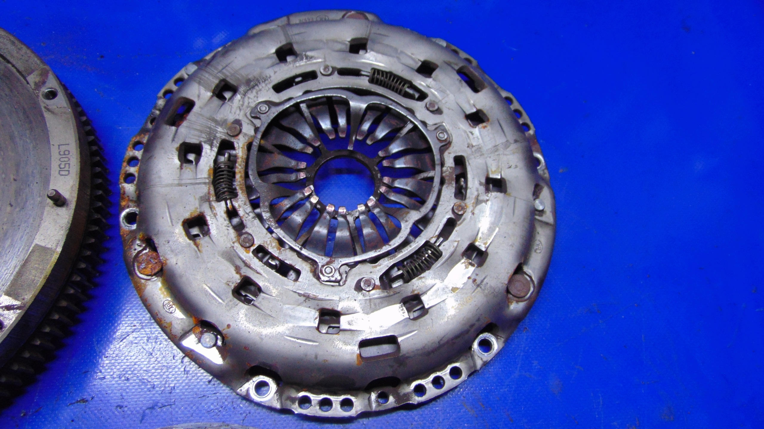 VOLANO USATO LUK disco 8MM di pressione 2.2TDCI FORD TRANSIT CUSTOM 12-20 ROK