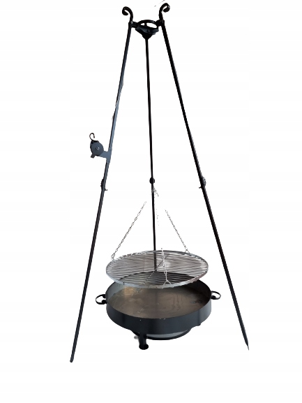 

Grill Trójnóg 173 CM Ruszt 60 Palenisko 60