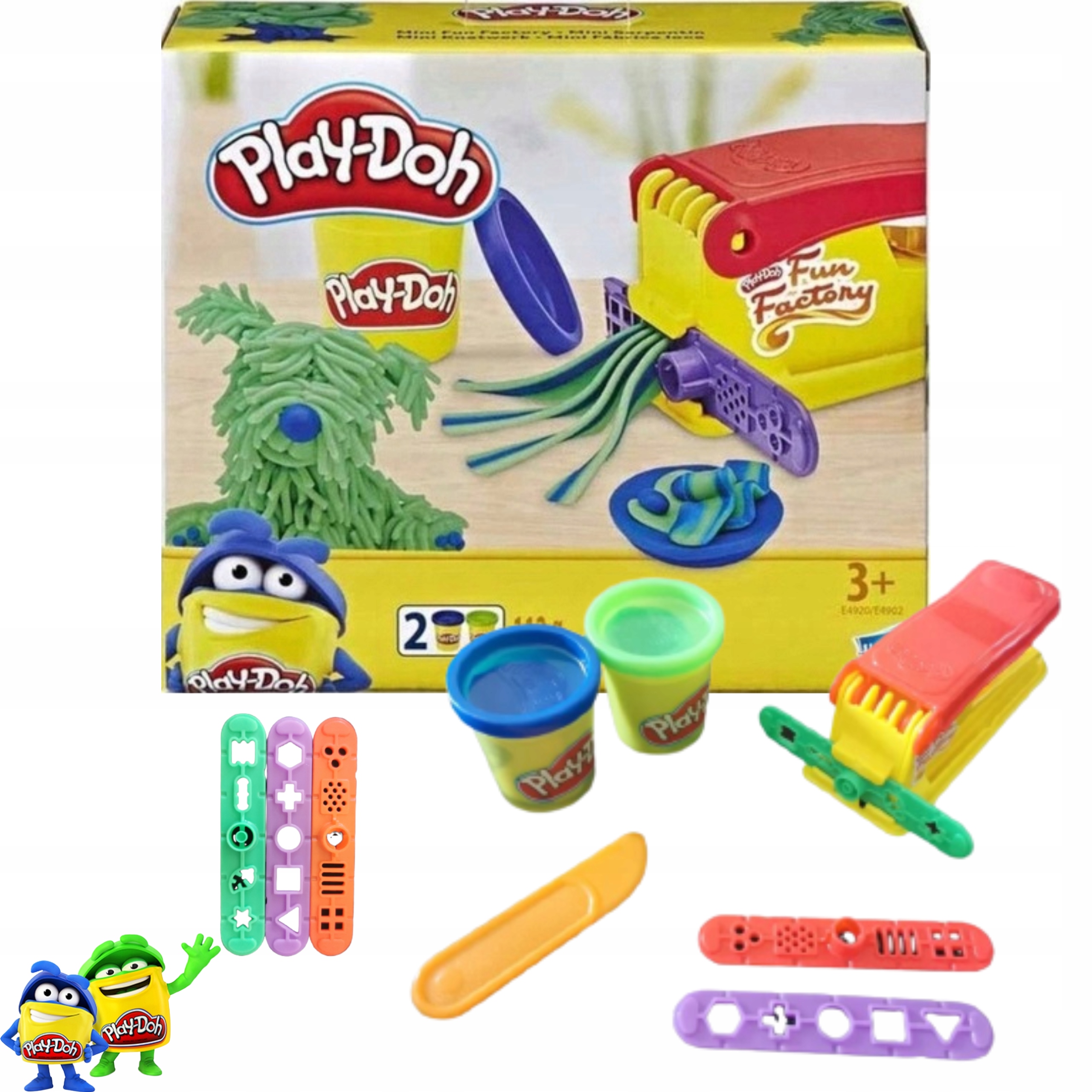 

Zestaw Play Doh Ciastolina Mini Fun Factory Hasbro