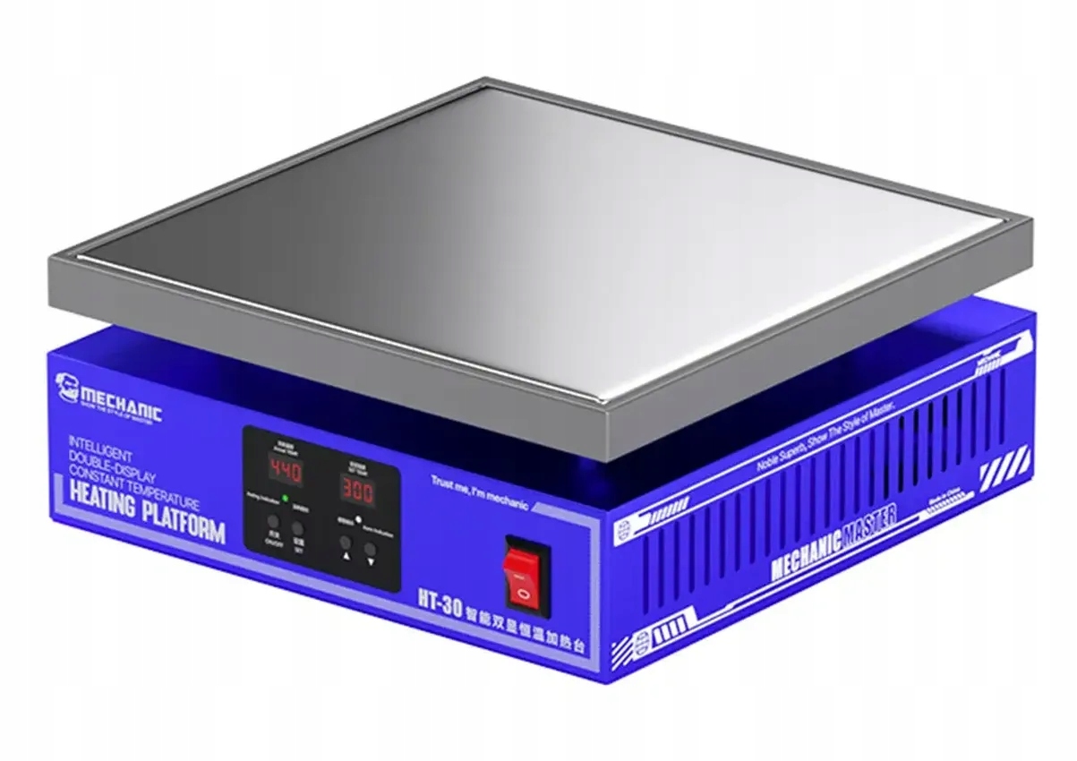PODGRZEWACZ PCB DO LUTOWANIA BGA LCD LED SMD MECHANIC HT-30 800W 30x30cm