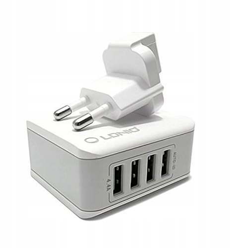 

Szybka Ładowarka sieciowa 4xUSB 22W 4,4A