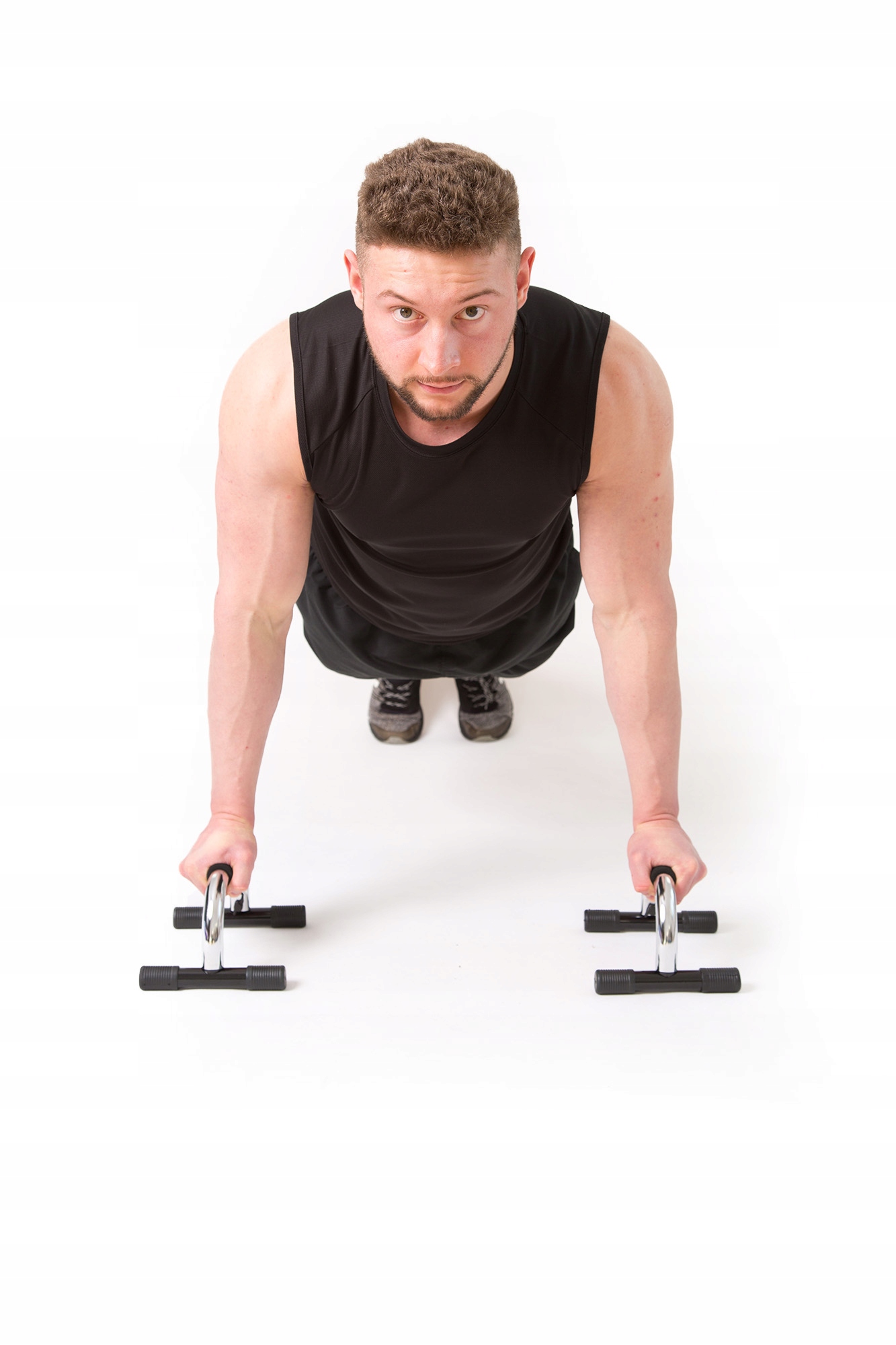 SOLIDNE UCHWYTY DO ROBIENIA POMPEK POMPKI PUSH UP Waga produktu z opakowaniem jednostkowym 1 kg