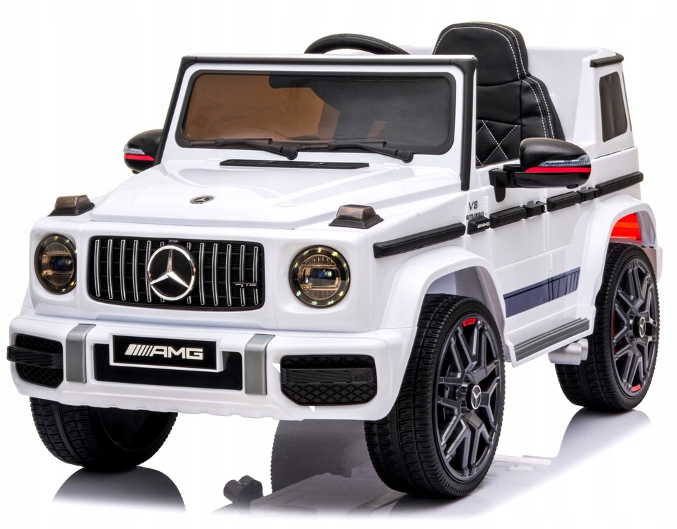 Mercedes G63 w Auto na akumulator Eva Skóra Pilot Akumulator litowo-jonowy