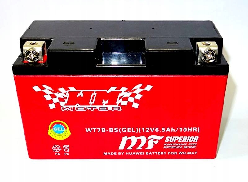 AKUMULATOR WT7B-BS ( YT7B-BS ) ( GEL ) 12 VOLT ATV