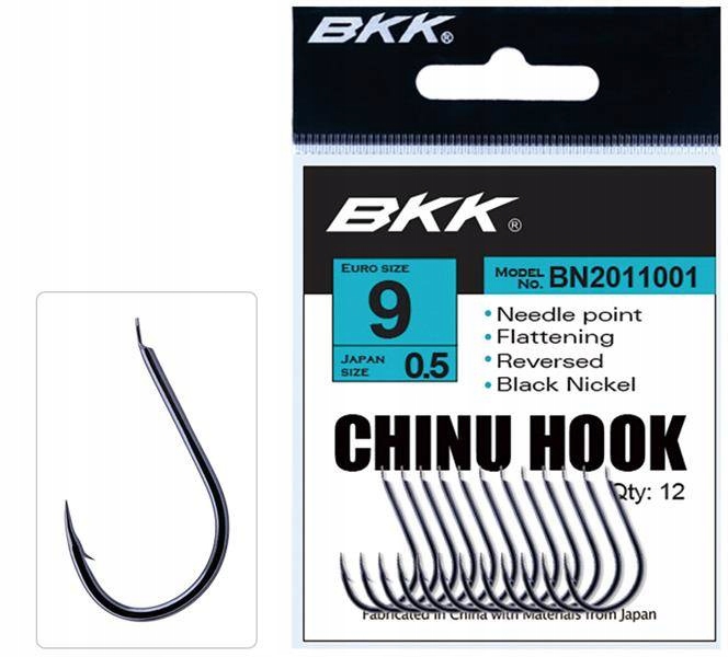 Haczyk Bkk Chinu Spade End Nr.10 Bn 12szt Mikado