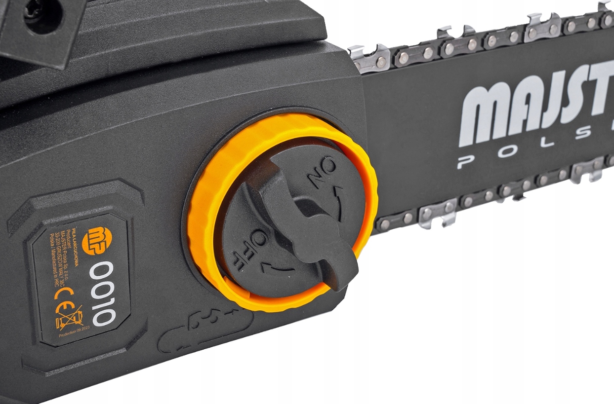 AKUMULATOROWA PILARKA PIŁA ŁAŃCUCHOWA DREWNA 30CM 20V 2x 4Ah Bezszczotkowa Kod producenta MP0010