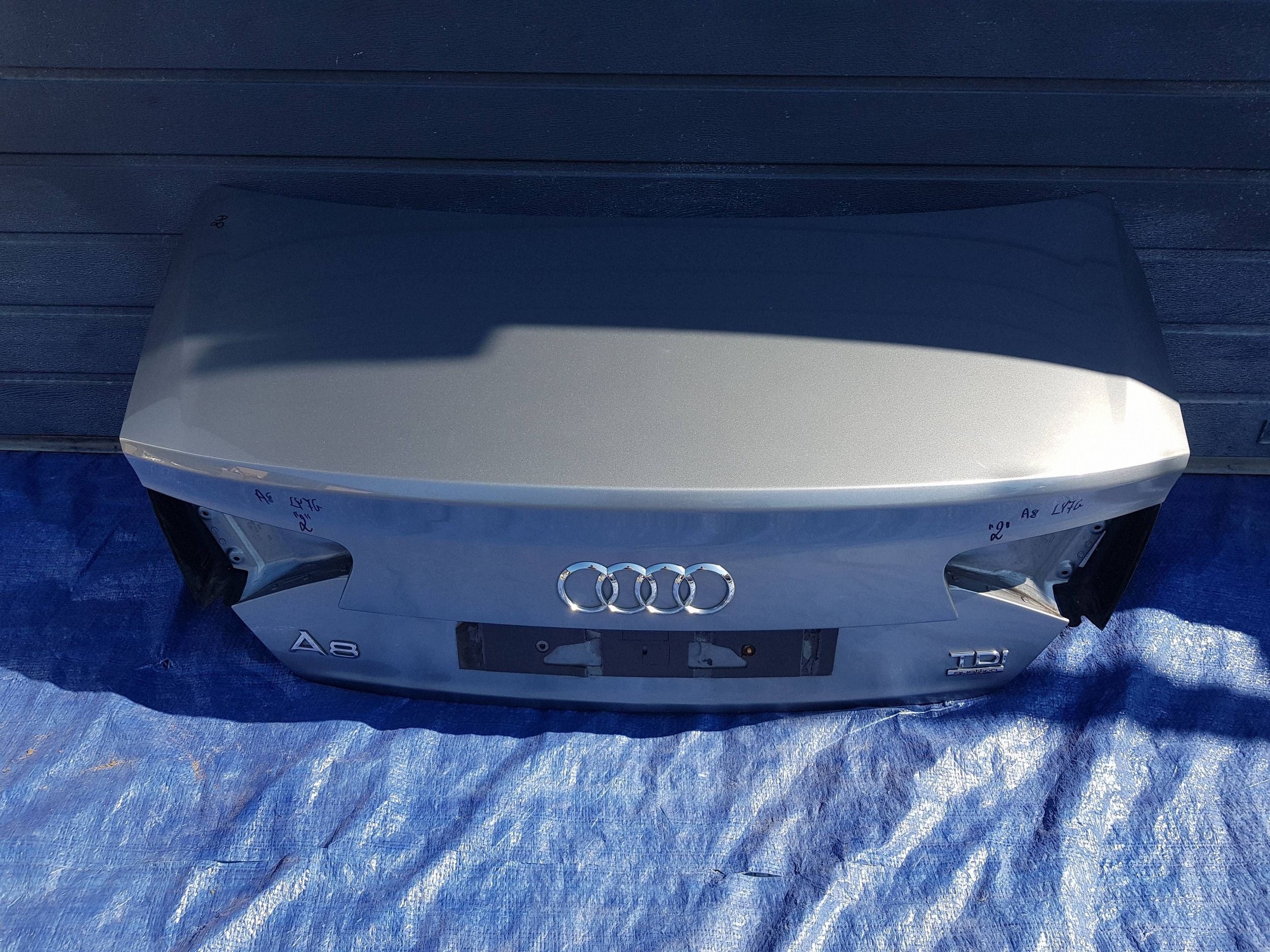 trunk door boot Audi A8 D4 LY7G
