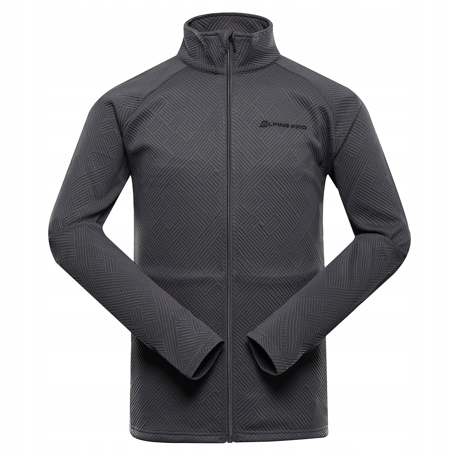 Bluza męska sportowa szybkoschnąca Alpine Pro Dozer 2 k.szary r.L