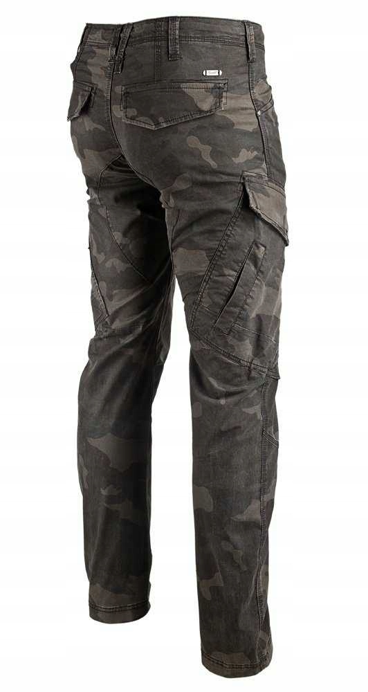 Spodnie BRANDIT Adven Slim Fit Trousers Darkcamo M Cechy dodatkowe brak