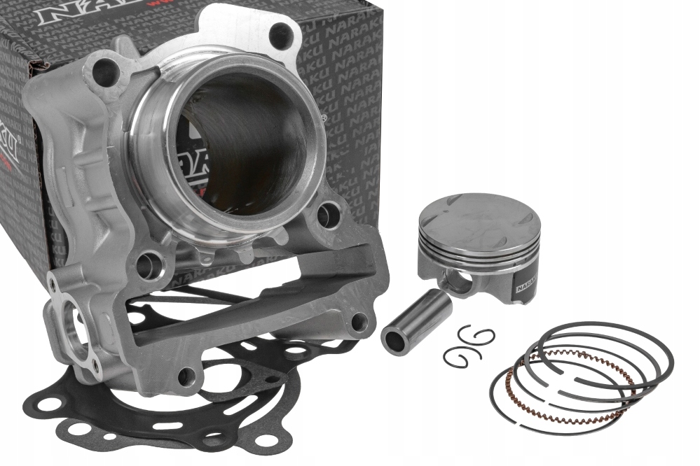 Cylinder Kit Naraku V2 125cc, Husqvarna Mbk Rieju 125 4T (bez hlavy)