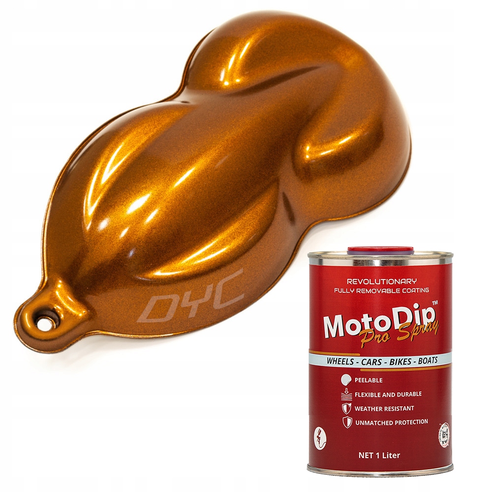 Moto Dip MotoDip Burnt Cooper Miedziany perłowy mat 1 litr z podkładem