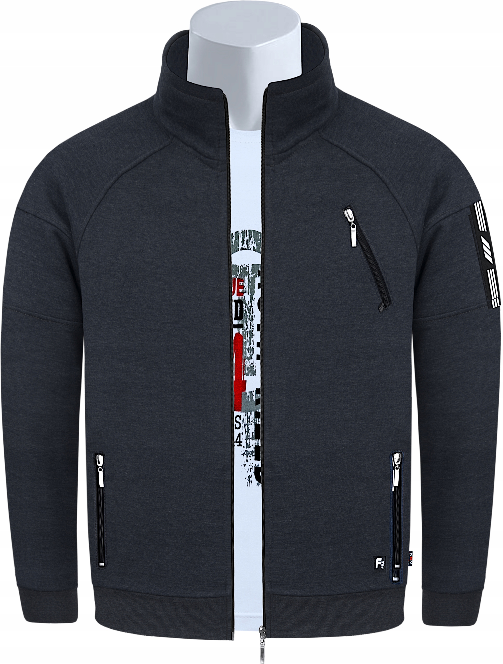 

Bluza Męska Fr/ps Rozpinana 4XL antr