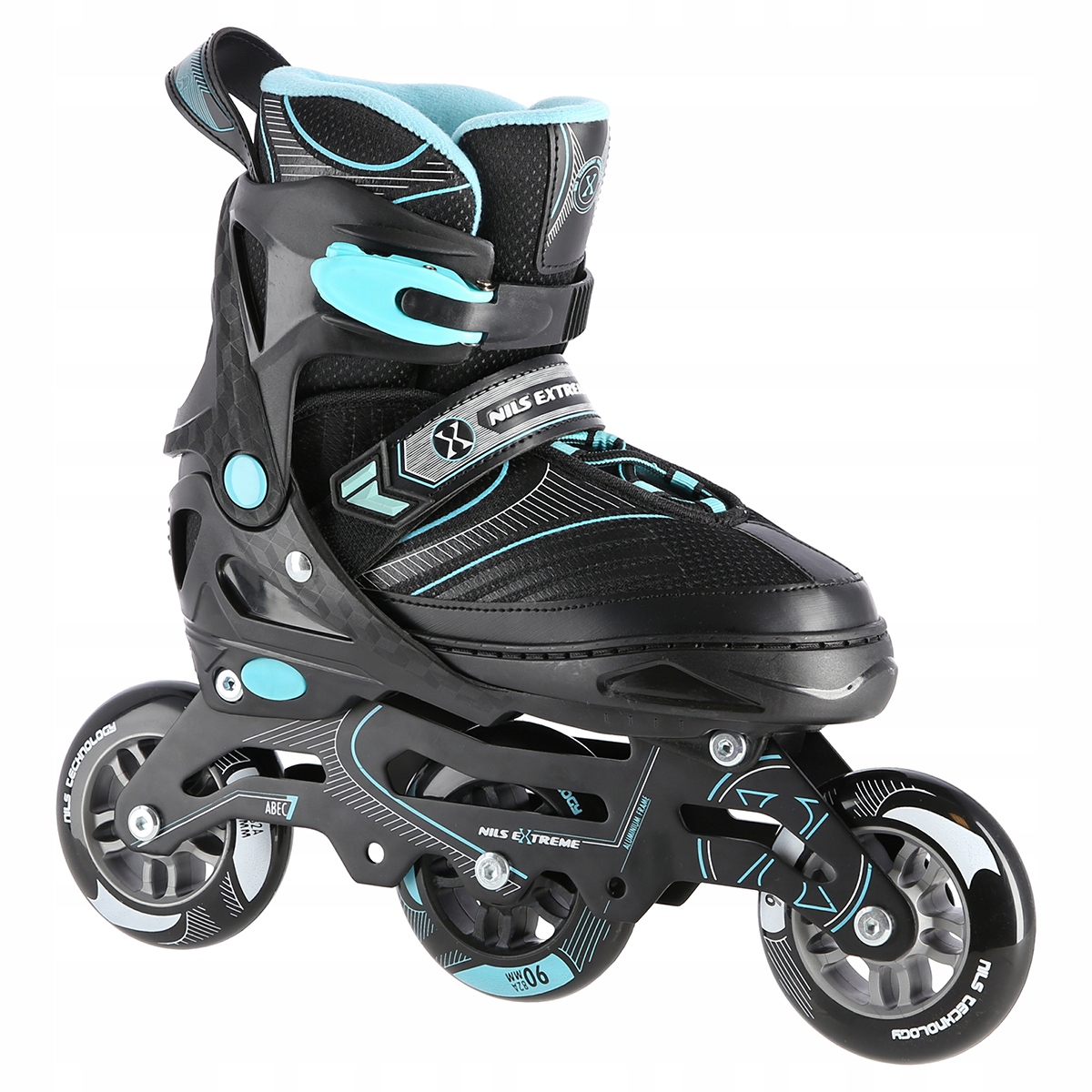 NILS 11201 ROLKI FITNESS SZYBKIE REG 35-38 84mm