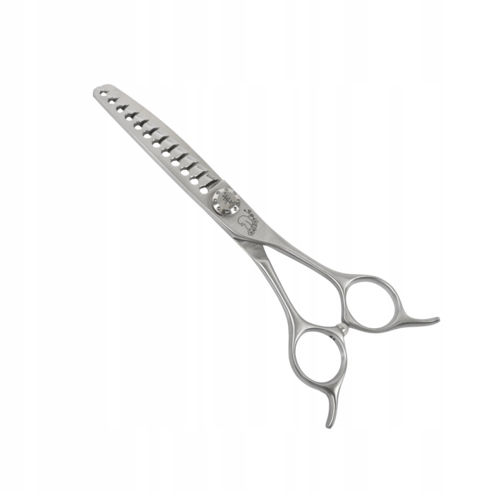 Levně Nůžky ohýbané, degažovací Line Chunker, 6 palců – značky Yento