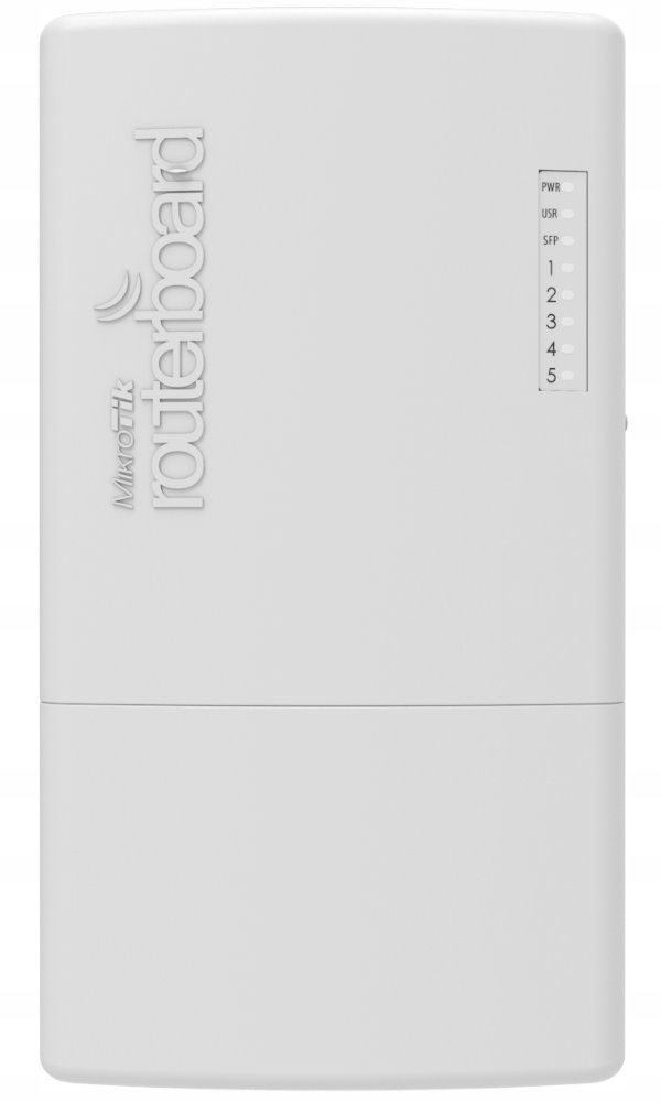 MikroTik RouterBOARD Powerbox Pre 128 Mb Ram, 800 MHz, 5x Lan, PoE in out