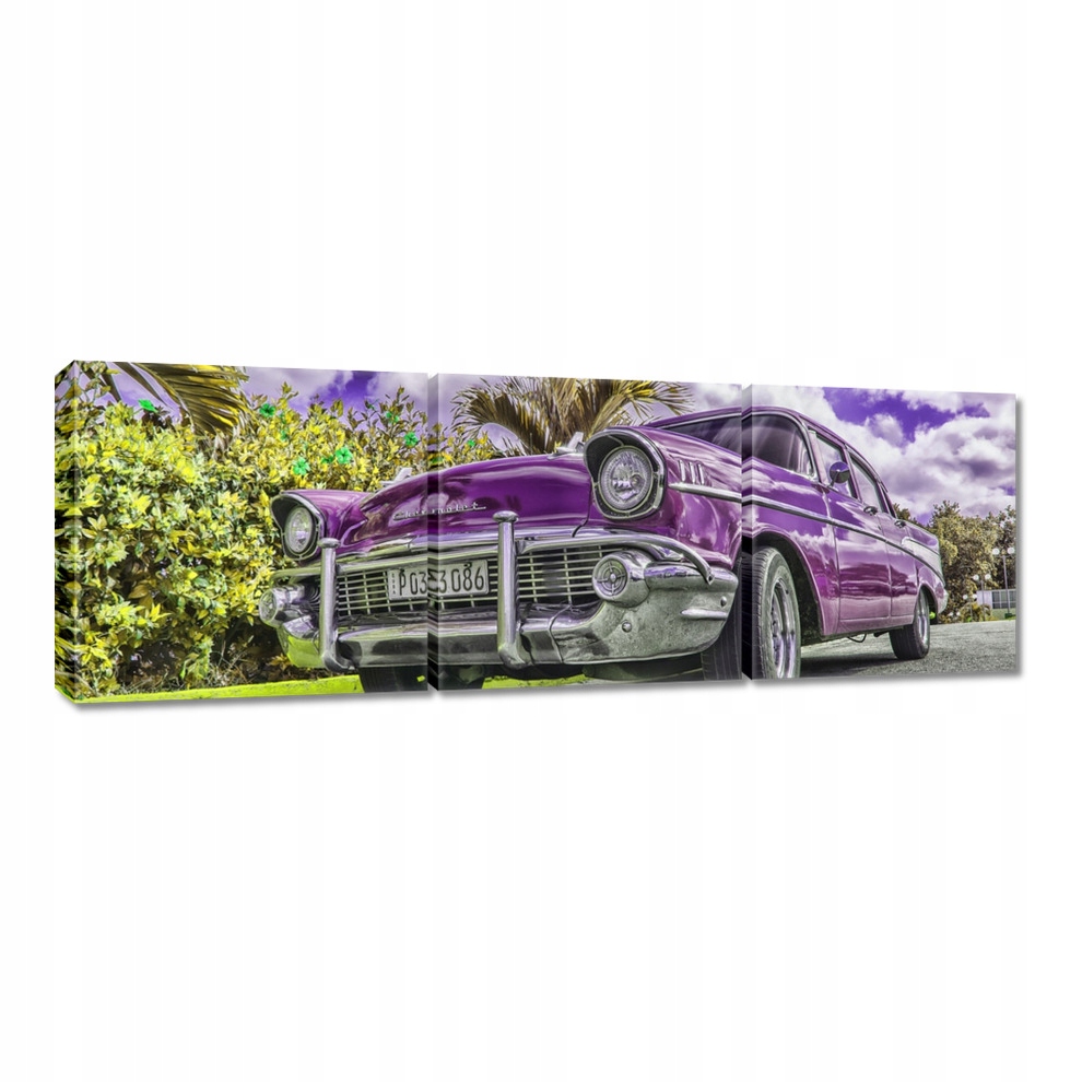 

Obrazy 90x30 Fioletowy Chevrolet