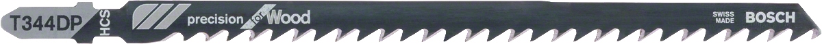Pilový Pilový List ve tvaru T (t) pro přímočaré pily na dřevo Bosch T344 Dp, 5 Ks