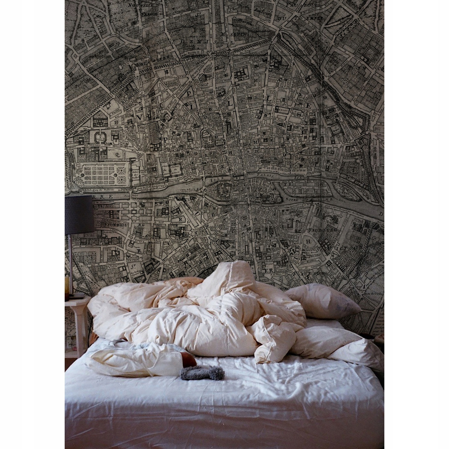 

Fototapeta flizelinowa Mapa paryża vintage 152x104