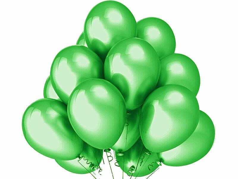 

Balony metaliczne lime-green 10'' - 100szt