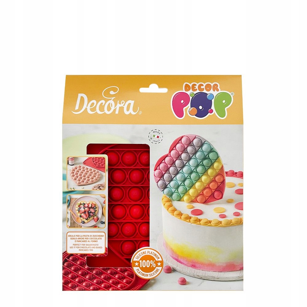 

Forma silikonowa Decora serce, 15 cm