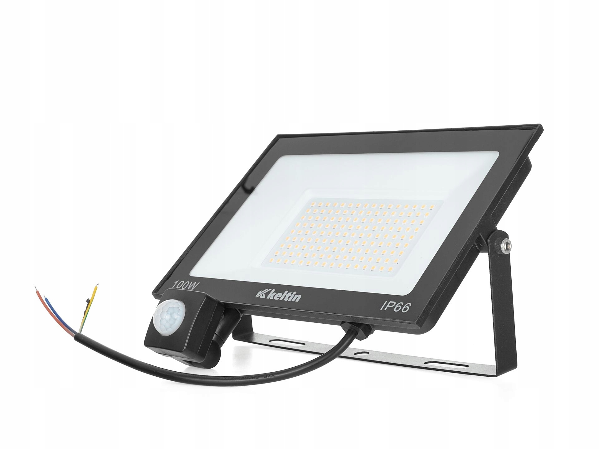 Led reflektor 100W Halogen, senzor pohybu, neutrální bílá barva 4500 K