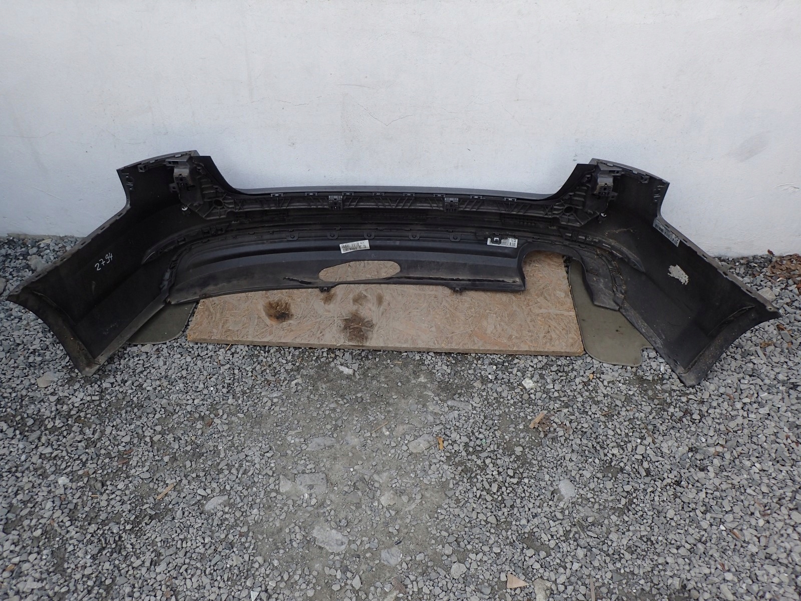 bumper rear part rear AUDI A4 B9 8W 8W9 KOMBI S LINE