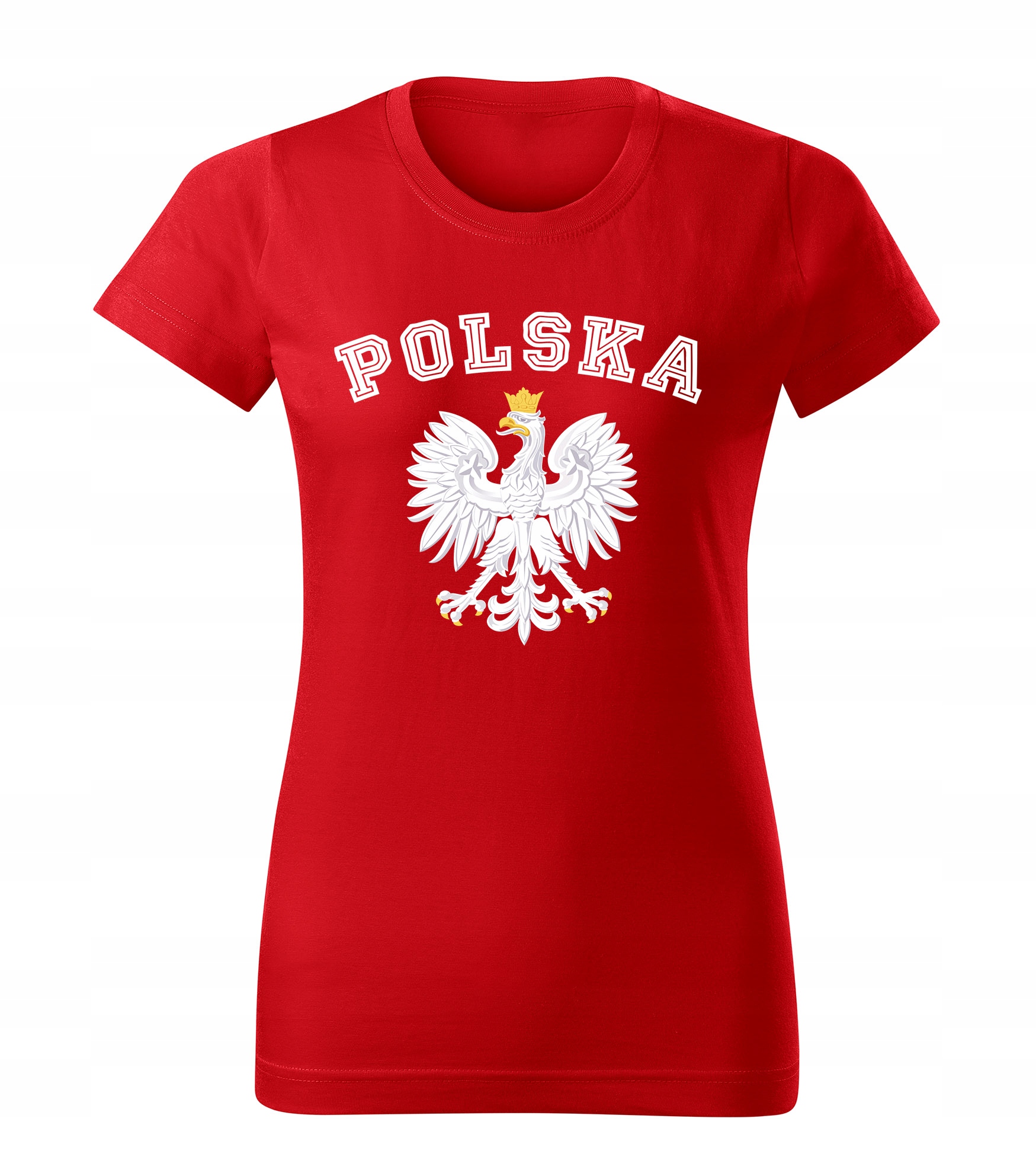 

Koszulka damska euro Polska Godło Orzeł r.XS