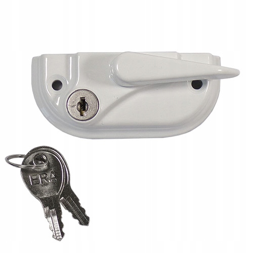 Zamek do okien otwieranych do góry 2 klucze Biały Rodzaj blokada