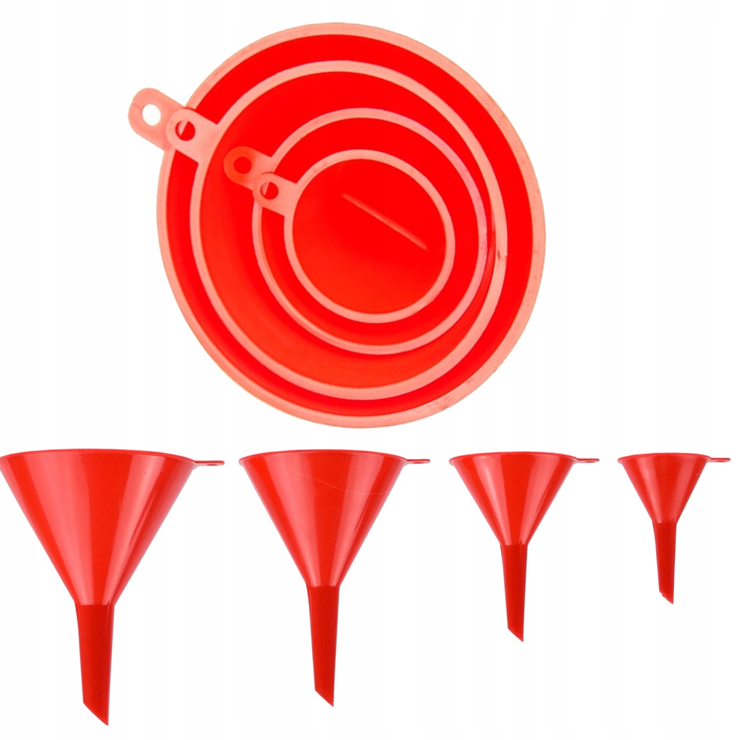 Zestaw uniwersalnych lejków do Paliw 52,76,100,120