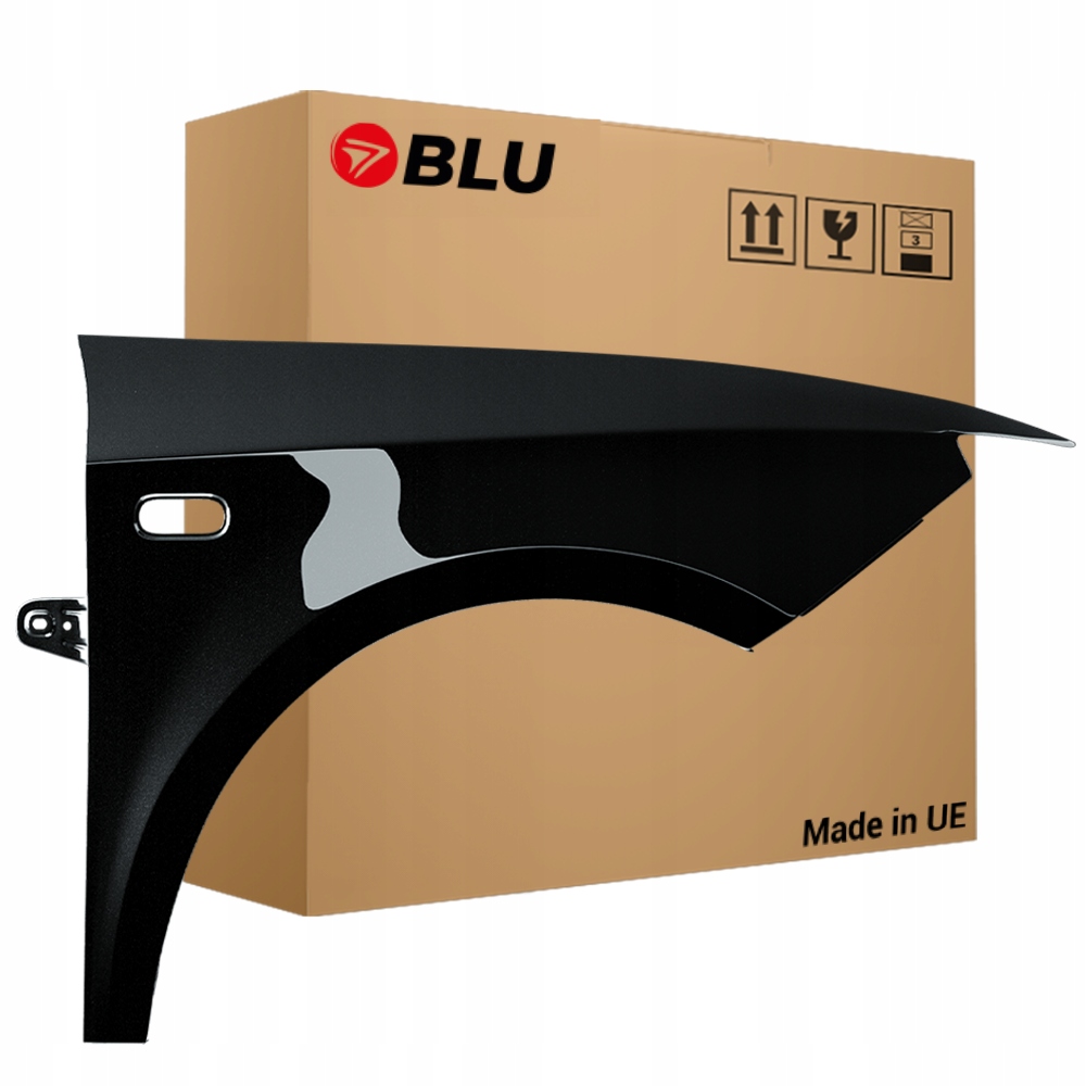 Blu Blatník Seat Ibiza IV 4 6J LY9T pravý černý 08-17 přední MythosSchwarz