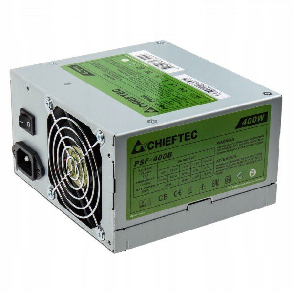 Zasilacz Chieftec PSF-400B 400W Atx 80mm aPFC Bulk