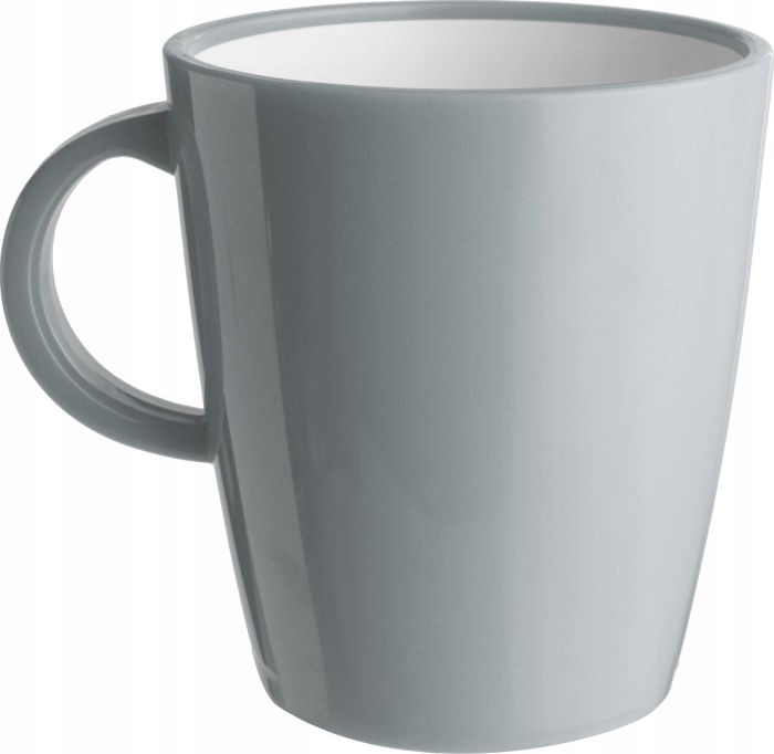 Kubek z melaminy Mug Abs Curacao Grey Brunner