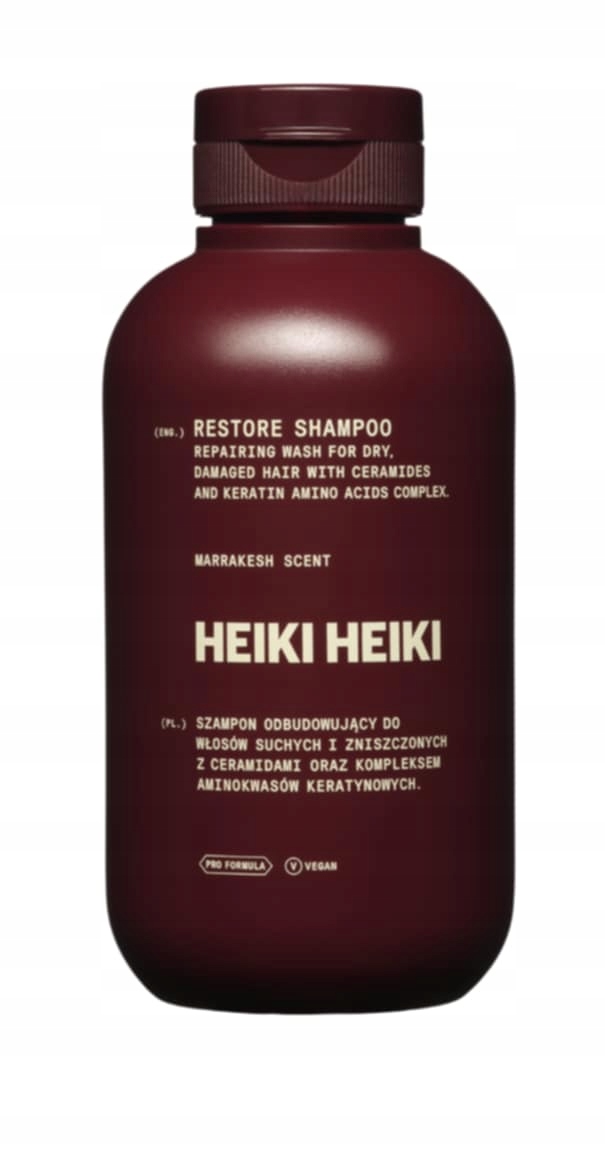 Heiki Heiki Restore szampon do włosów regenerujący Marrakesh 250 ml
