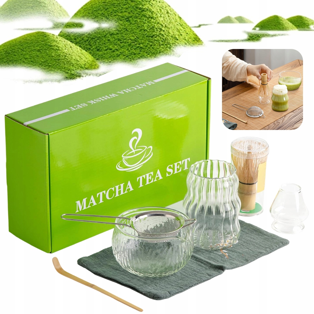 Prezentowy Do Herbaty Matcha, Miotełka Chasen Pędzel Do Herbaty Matcha