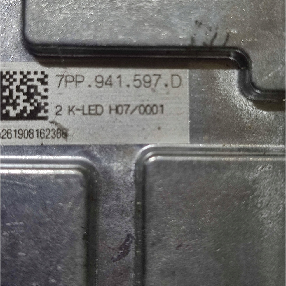 Skoda Scala 2020 module sterujacy statecznikiem LED