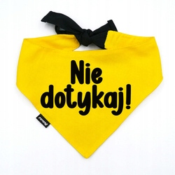 Levně Nákrčník pro psa Nedotýkejte se! Psiakrew M