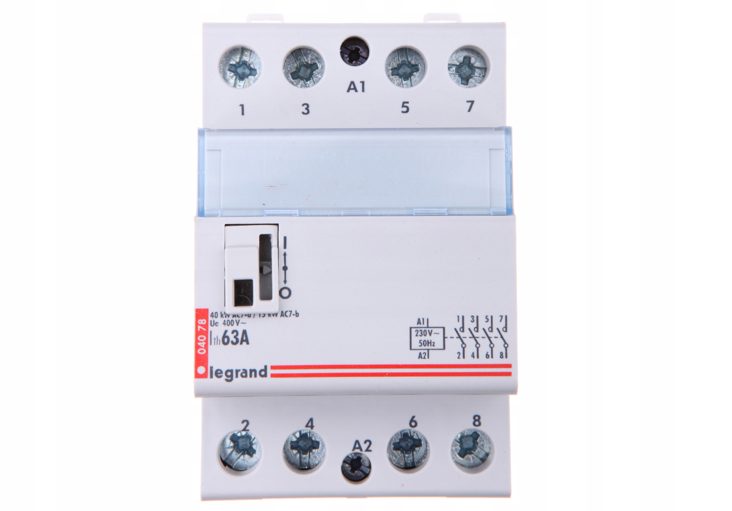 Legrand Modulárny Stýkač SM363 63A 4Z 230V 412541