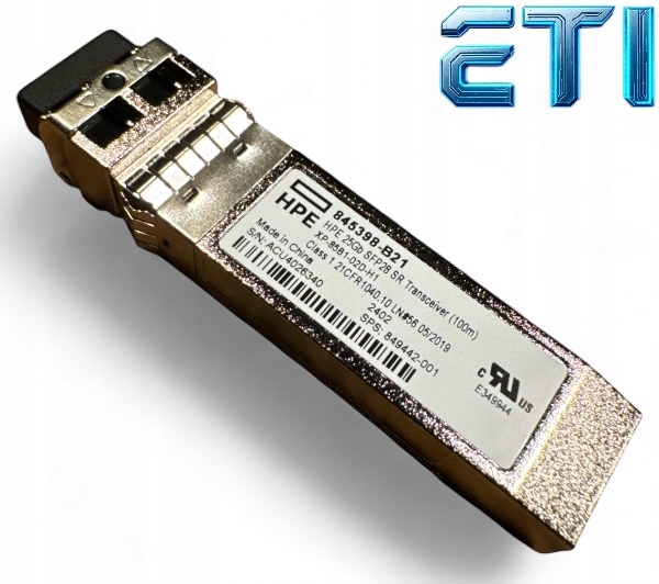 Gbic Hpe 25GB SFP28 Sr 100m 845398-B21, 845397-001 Nový V Balení 2024