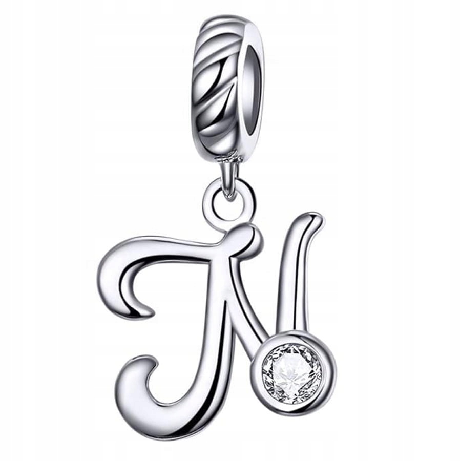 

Charms Zawieszka Modułowa Literka N Srebro 925