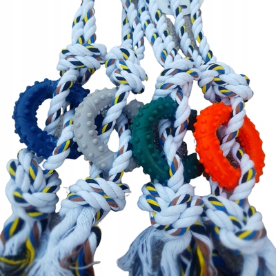 

Szarpak dla psa z gumowym ringiem psi gadżet