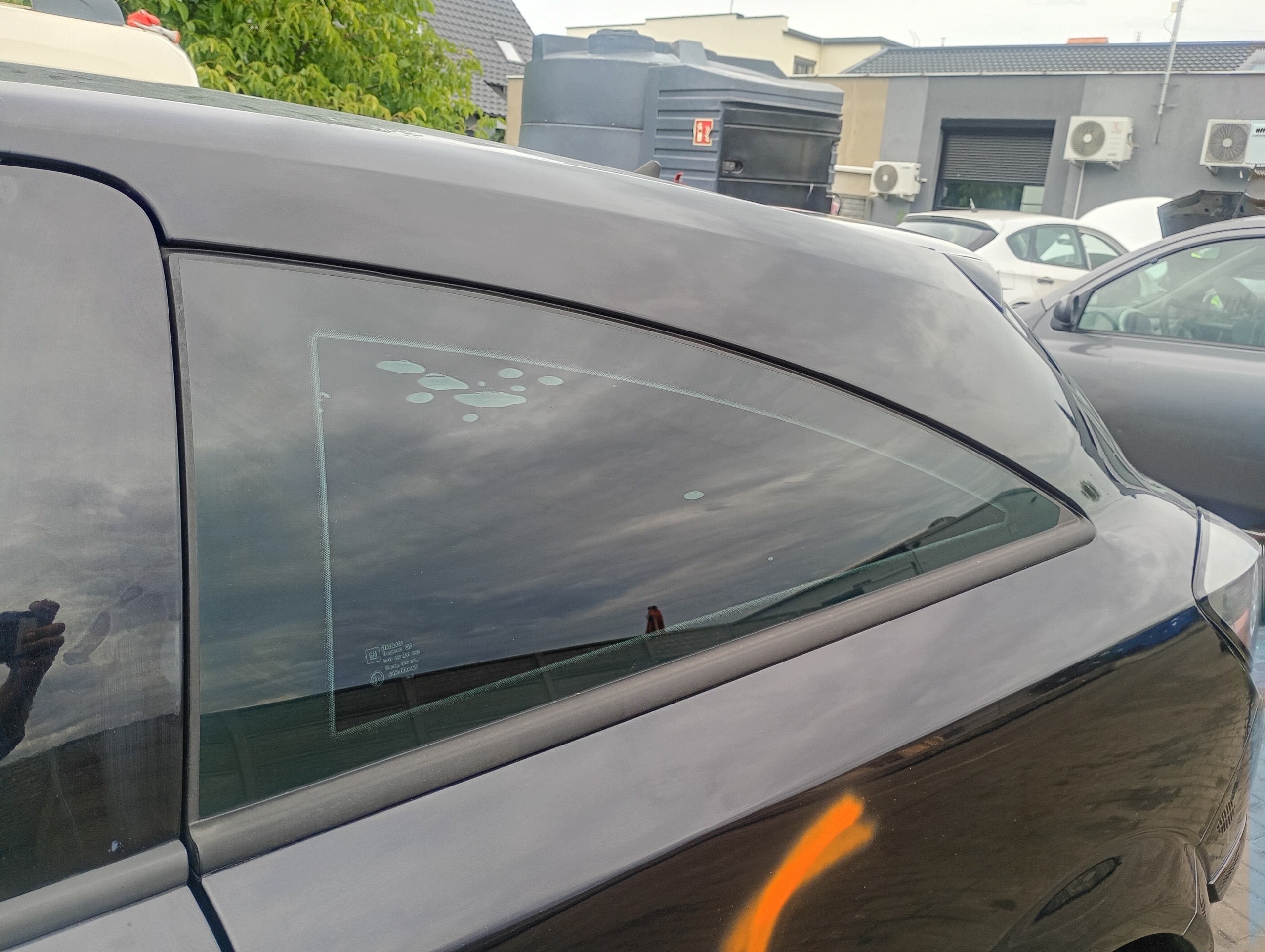 window side bodywork left rear rear part Opel Astra H GTC FL 05-10